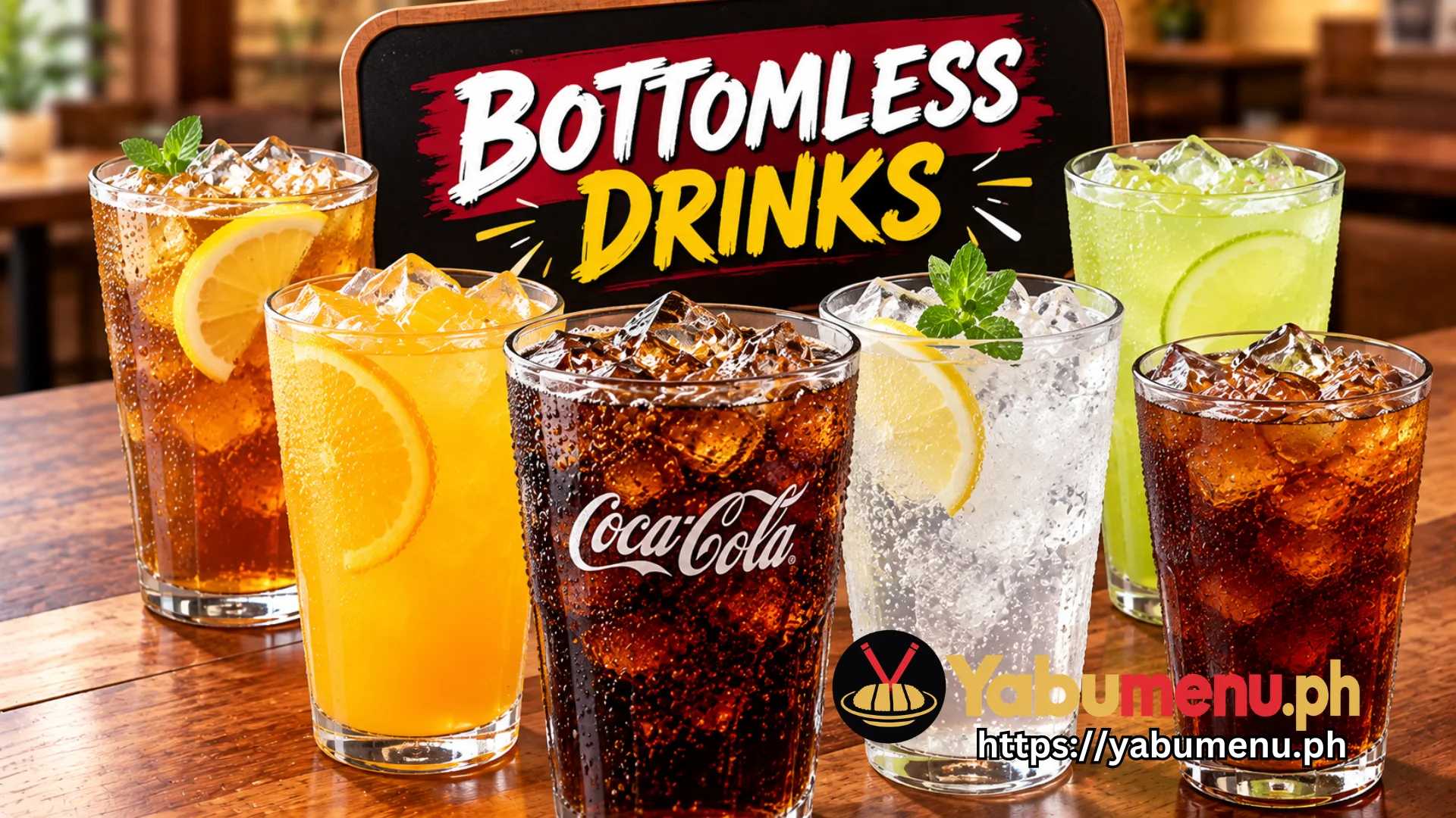 Bottomless Drinks with Assorted Refreshing Beverages