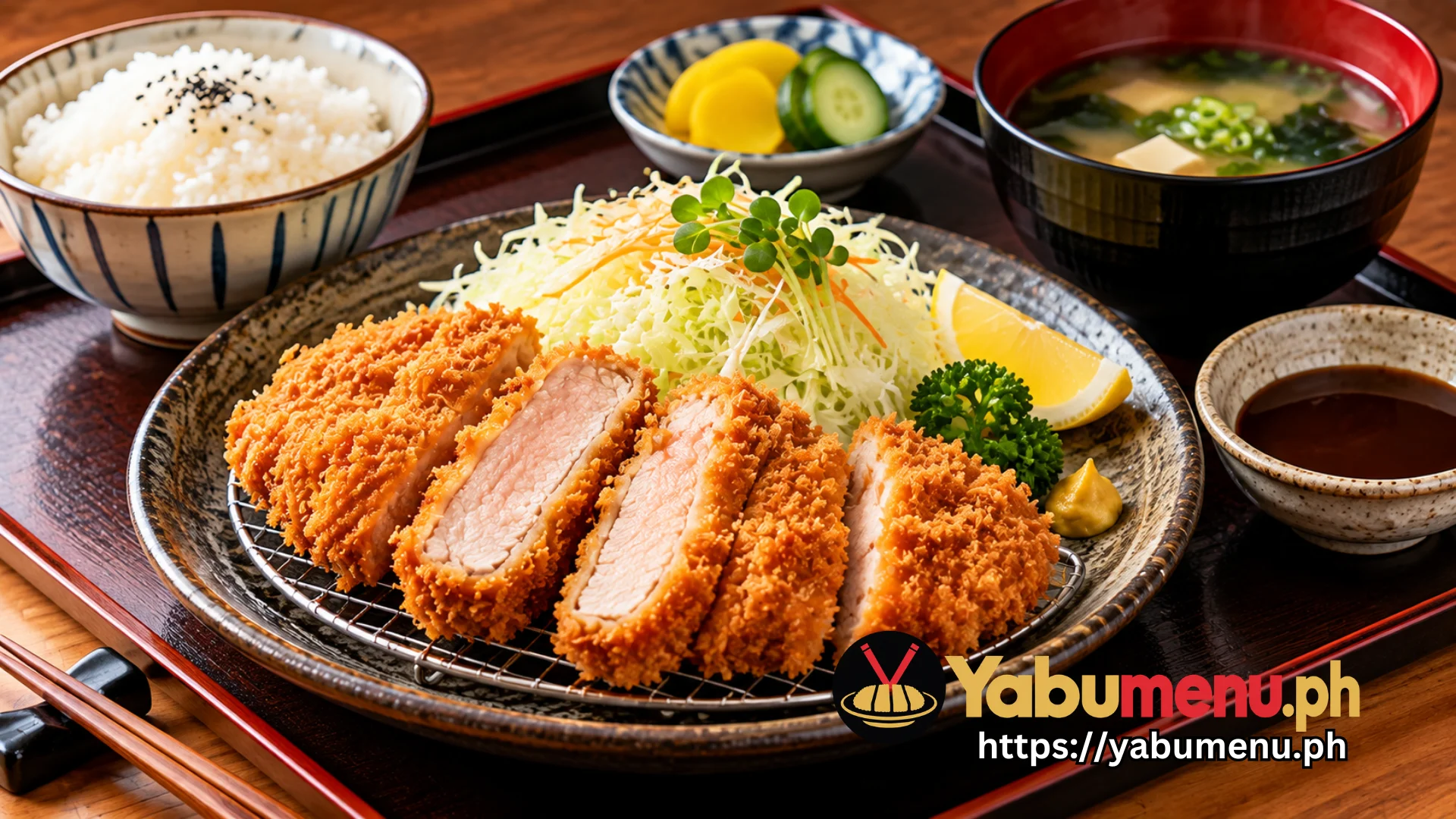 Hire Pork Tenderloin Set with Rice and Cabbage