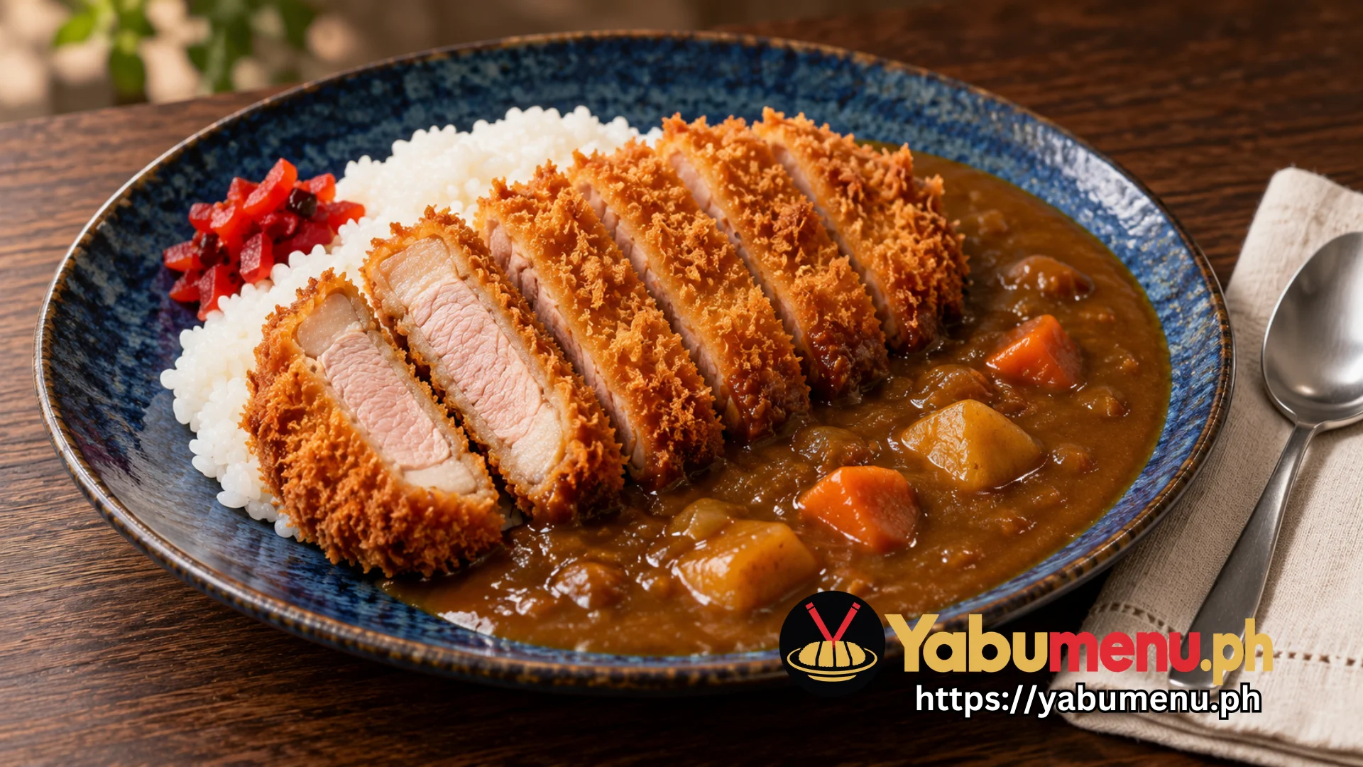 Kurobuta Katsu Curry with crispy pork and Japanese curry